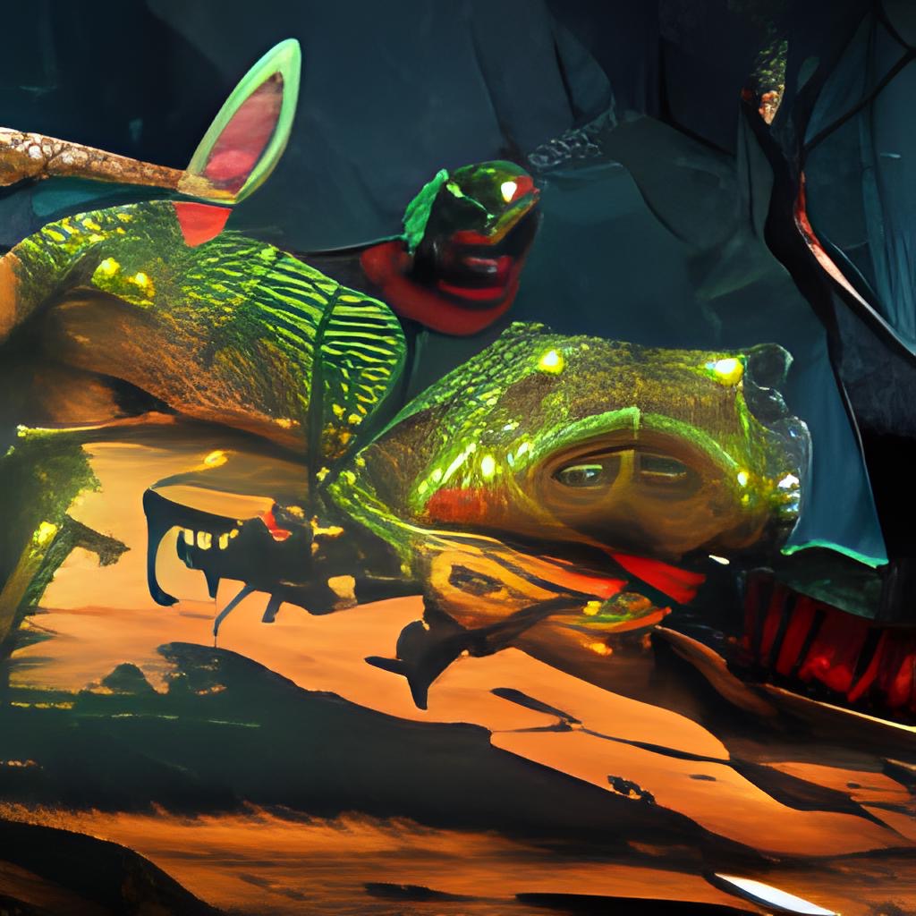 dwarf night frog hunter 2